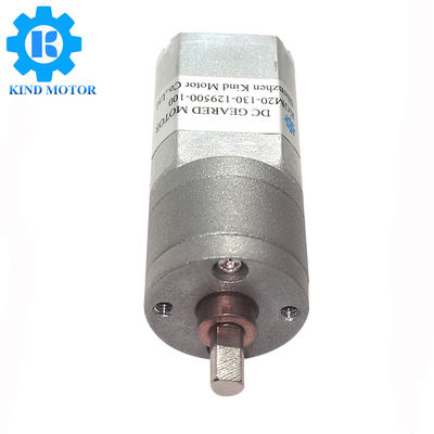 Dc мотора щетки углерода, вращающий момент 6300gCm мотора 12v шестерни 3.8W высокий