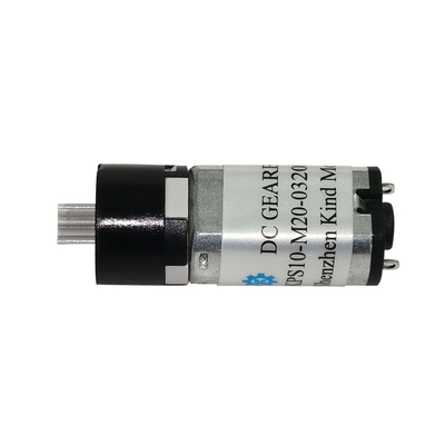 размер мотора шестерни DC 6v 10mm планетарным пластиковым почищенный щеткой металлом небольшой