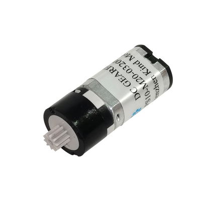 размер мотора шестерни DC 6v 10mm планетарным пластиковым почищенный щеткой металлом небольшой