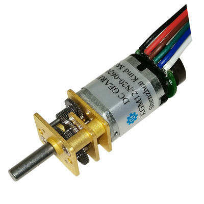 вращающий момент мотора Dc коробки передач N20 200rpm 12mm высокий с выдвинутыми валами