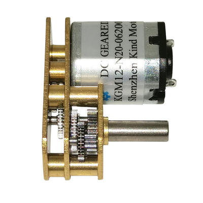 Микро- параллельный мотор 180mNm DC вала оси, прямоугольный мотор редуктора шестерни 2.2W