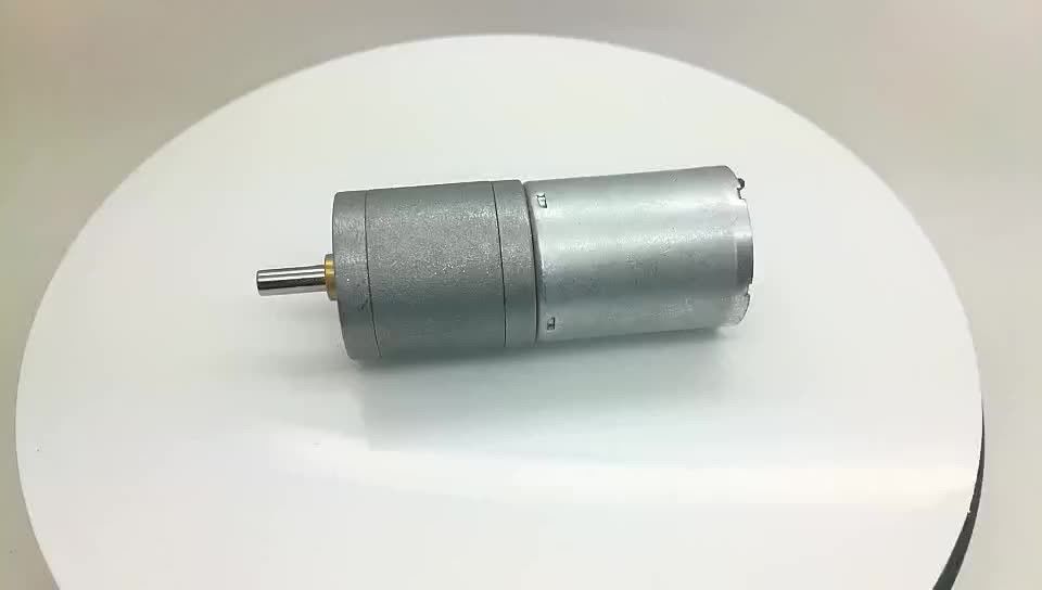 Микро тихий низкоскоростной небольшой электрический 16mm 20mm 25mm 37mm углеродный кисть 6V 18v 12 вращений в минуту мотор