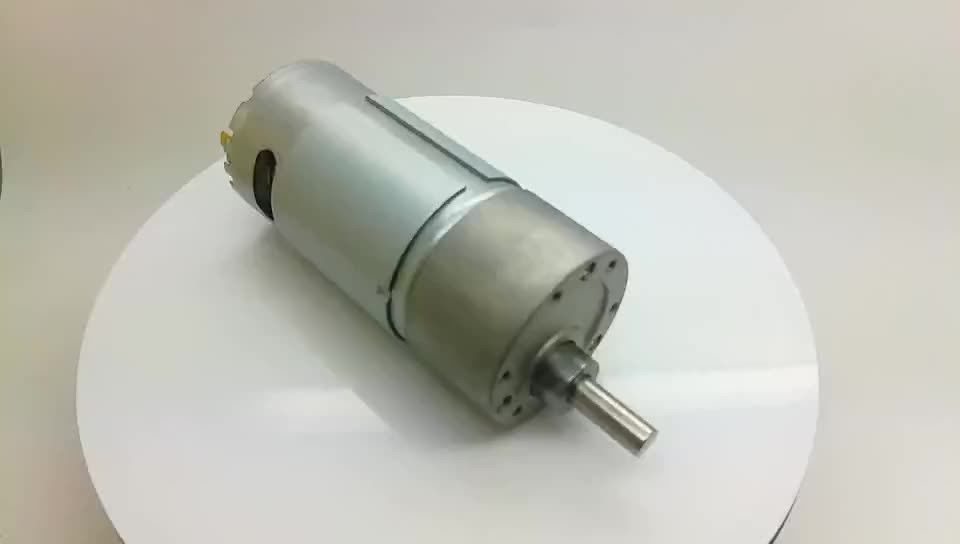 KGM37-555 35mm 37mm dc 12v 24v 80 об/мин 100 об/мин 6mm вал dc редуктор