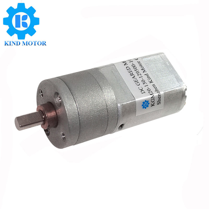 Dc мотора щетки углерода, вращающий момент 6300gCm мотора 12v шестерни 3.8W высокий