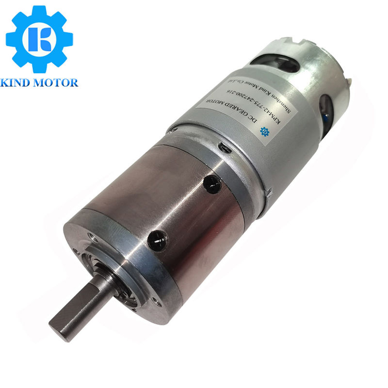 45mm почищенный щеткой мотор шестерни Dc, мотор 160W шестерни 200 Rpm миниатюрный вывел наружу сила